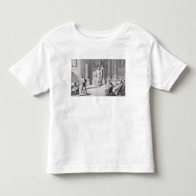 Camiseta De Bebé Cicero denunci Catiline (Anverso)