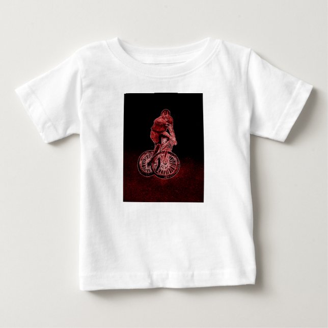 Camiseta De Bebé Ciclismo de montaña (Anverso)