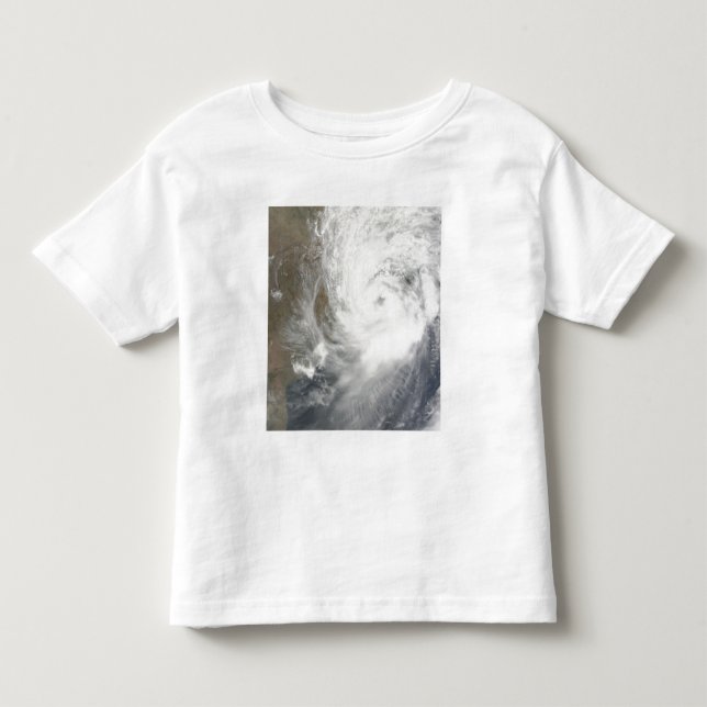 Camiseta De Bebé Ciclón tropical Aila (Anverso)