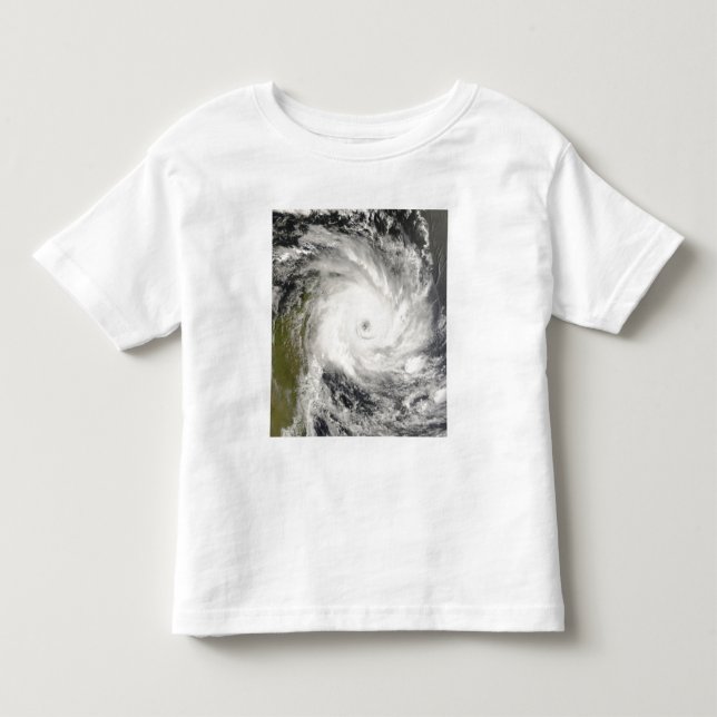 Camiseta De Bebé Ciclón tropical Ivan sobre Madagascar (Anverso)