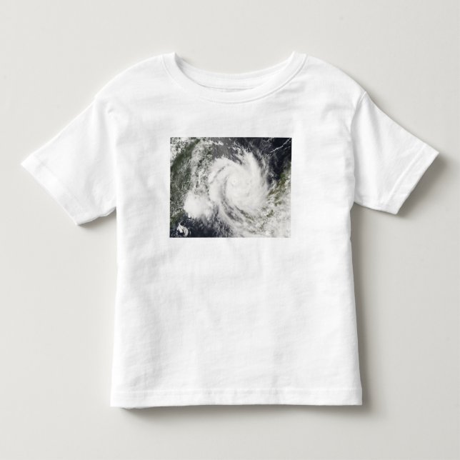Camiseta De Bebé Ciclón tropical Jokwe (Anverso)