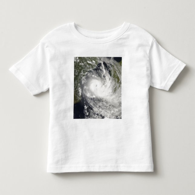 Camiseta De Bebé Ciclón tropical Jokwe en el canal de Mozambique (Anverso)