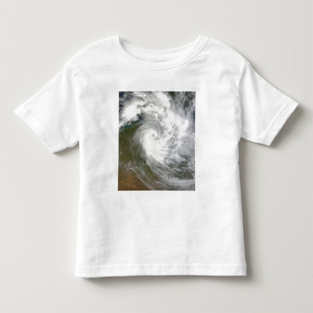Camiseta De Bebé Ciclón tropical Paul sobre Australia (Anverso)