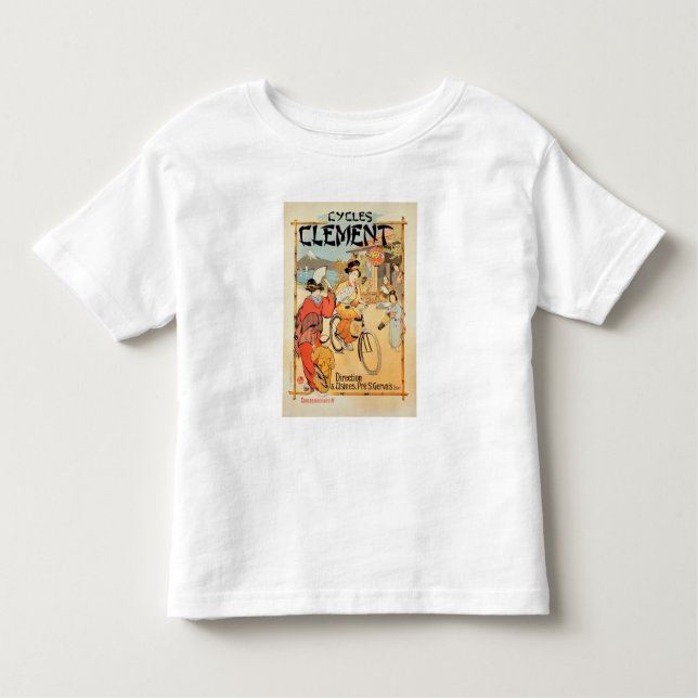 Camiseta De Bebé Ciclos pre Santo-Gervais clemente (Anverso)