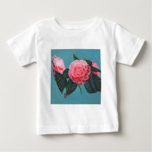Camiseta De Bebé Cielo de Camellia Japonica