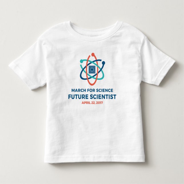 CAMISETA DE BEBÉ CIENTÍFICO DEL FUTURO DEL NIÑO (Anverso)