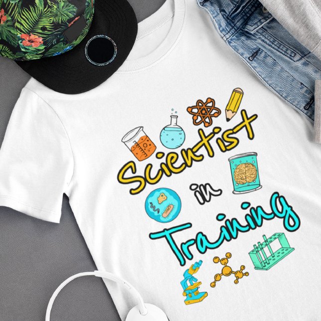 Camiseta De Bebé Científico en formación Ciencia Lover T-Shirt (Subido por el creador)