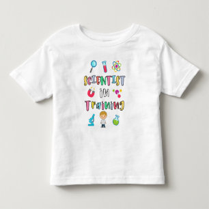 Camiseta De Bebé Científico en formación para jóvenes científicos
