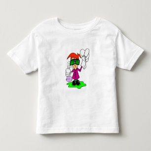 Camiseta De Bebé Científico enojado de Lil