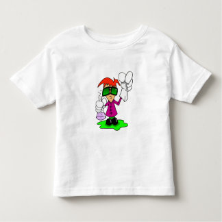 Camiseta De Bebé Científico enojado de Lil