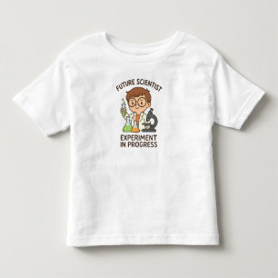 Camiseta De Bebé Científico futuro - Experimento en curso
