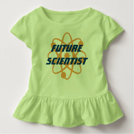 Camiseta De Bebé Científico futuro - verde