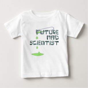 Camiseta De Bebé Científico Loco del Futuro
