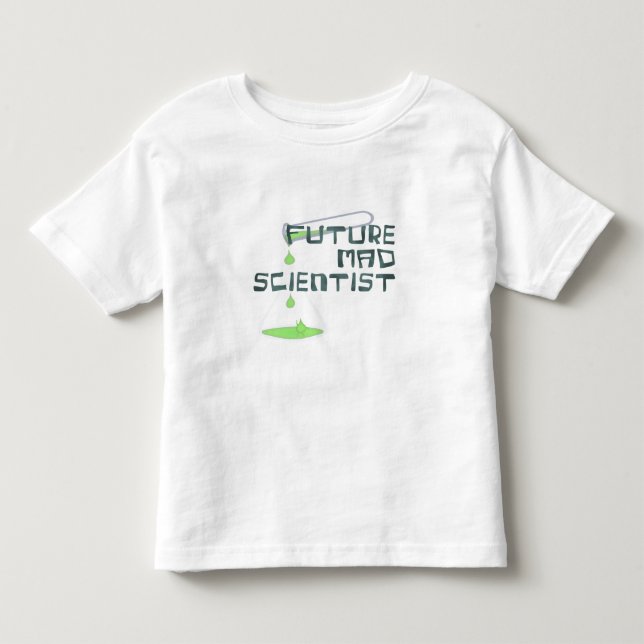 Camiseta De Bebé Científico Loco del Futuro (Anverso)