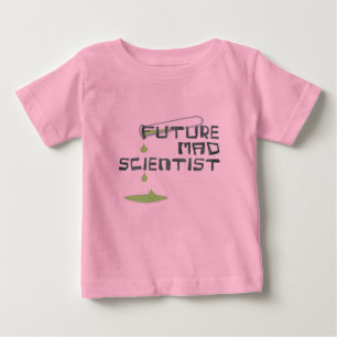 Camiseta De Bebé Científico Loco del Futuro