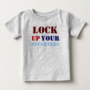 CAMISETA DE BEBÉ CIÉRRESE, ENCIMA DE, SU, LAS HIJAS