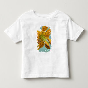 Camiseta De Bebé Ciérrese para arriba de un lirio amarillo