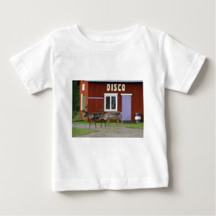 CAMISETA DE BEBÉ CIERVOS DEL DISCO