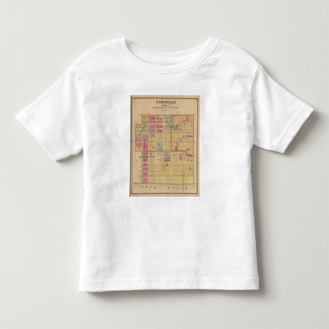 Camiseta De Bebé Cincinnati, Ohio 6 (Anverso)