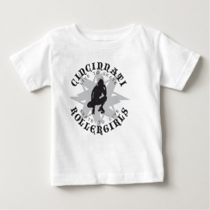 Camiseta De Bebé Cincinnati Rollergirls Kids & Baby T-Shirt