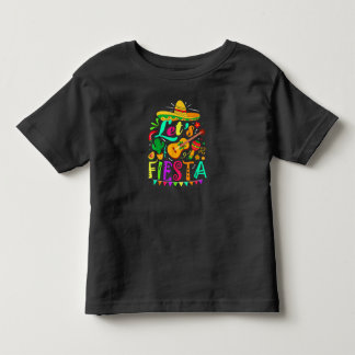 Camiseta De Bebé Cinco De Mayo Guitarra Mexicana Cactus T-Shirt
