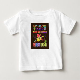 Camiseta De Bebé Cinco de Mayo México magnífico
