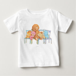 Camiseta De Bebé Cinco mimosos y coloridos refiere sillas