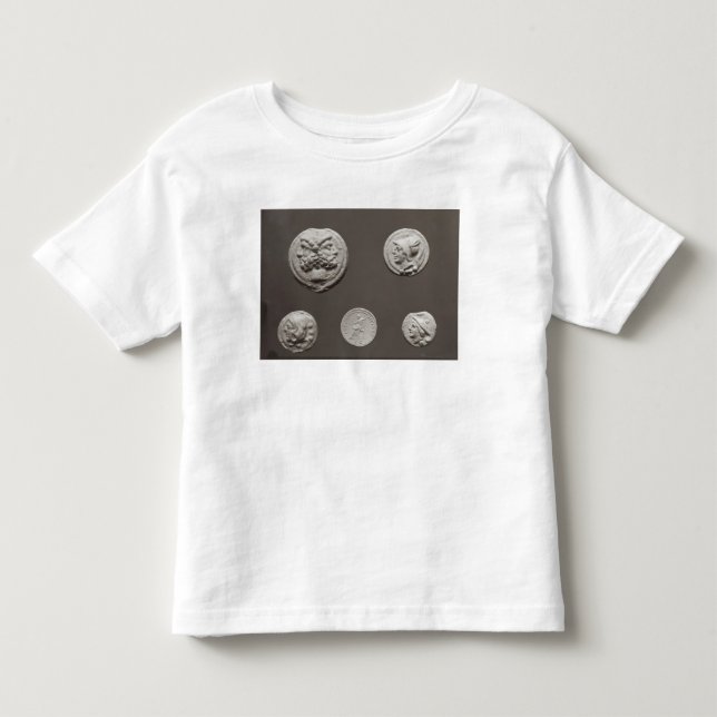 Camiseta De Bebé Cinco monedas (Anverso)
