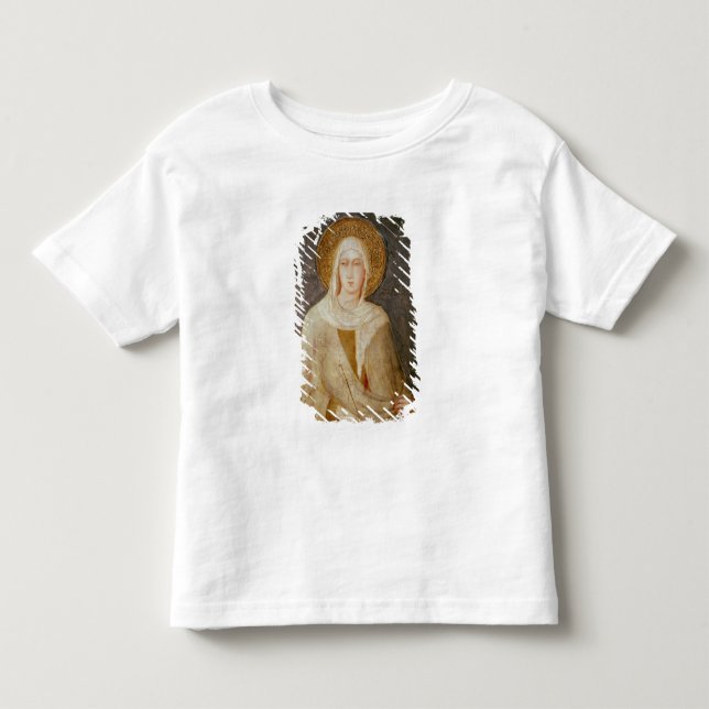Camiseta De Bebé Cinco santos, detalle de St. Clare (Anverso)