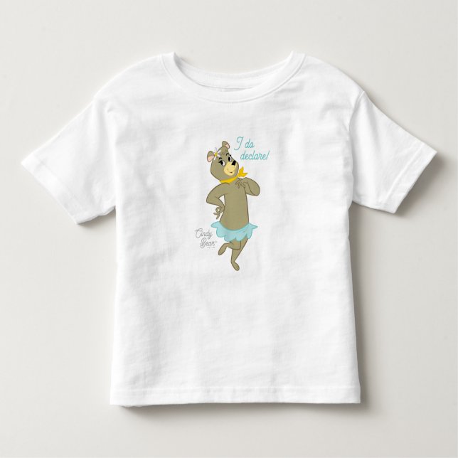 Camiseta De Bebé Cindy Bear Playful Pose (Anverso)