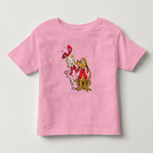 Camiseta De Bebé Cindy Lou Quién y Max el Perro