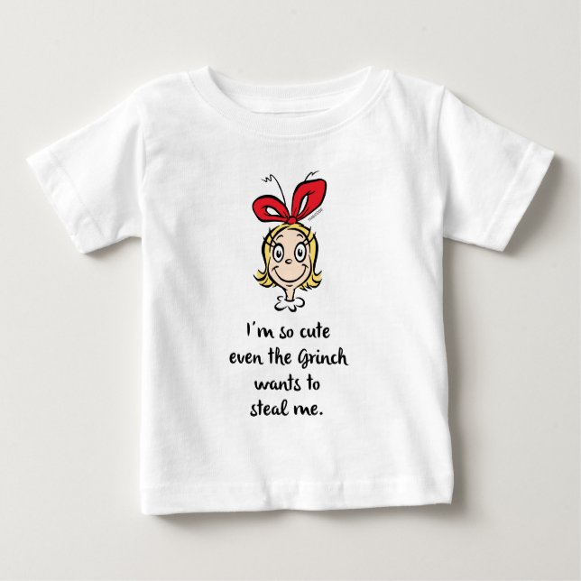 Camiseta De Bebé Cindy-Lou Who | Soy tan amable (Anverso)