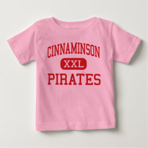 Camiseta De Bebé Cinnaminson - piratas - alto - Cinnaminson