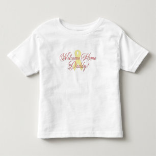 Camiseta De Bebé Cinta casera agradable del papá