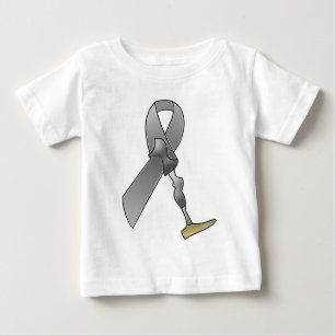 Camiseta De Bebé Cinta de la conciencia del amputado
