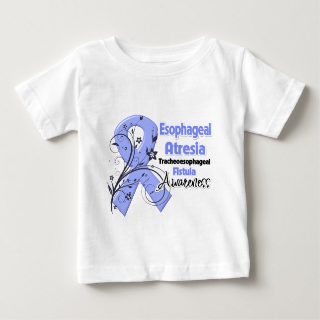 Camiseta De Bebé Cinta del esófago de la conciencia de la atresia (Anverso)