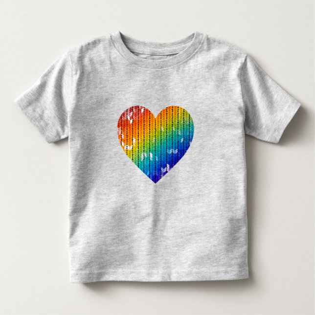 Camiseta De Bebé Cinturón de corazón (Anverso)