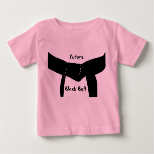 Camiseta De Bebé Cinturón negro de artes marciales futuras