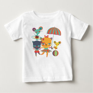 Camiseta De Bebé Circo Cuties