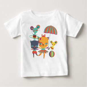 Camiseta De Bebé Circo Cuties