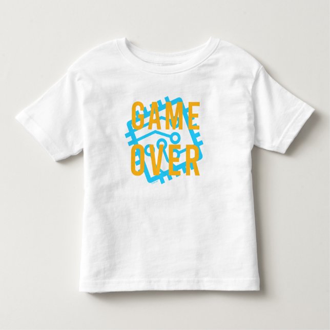 Camiseta De Bebé Circuito digital de juego (Anverso)