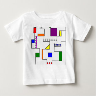Camiseta De Bebé Circuitos de Bauhaus