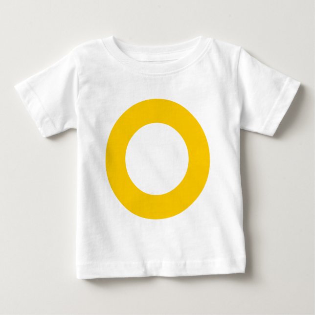 Camiseta De Bebé Círculo agudo - Colores (Anverso)