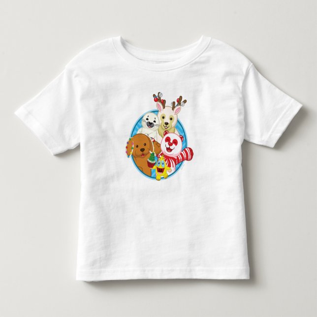 Camiseta De Bebé Círculo de amigos (Anverso)