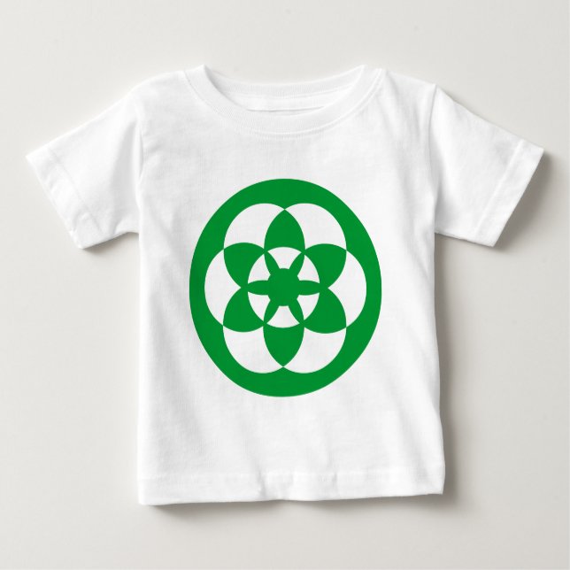 Camiseta De Bebé Círculo de cultivo 01 (Anverso)