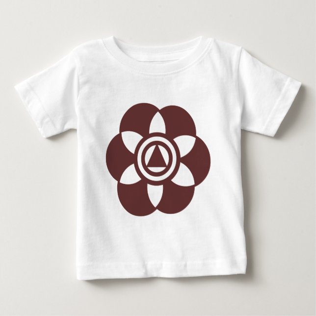 Camiseta De Bebé Círculo de las cosechas 02 (Anverso)