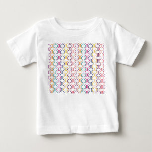 Camiseta De Bebé Círculos abiertos coloridos