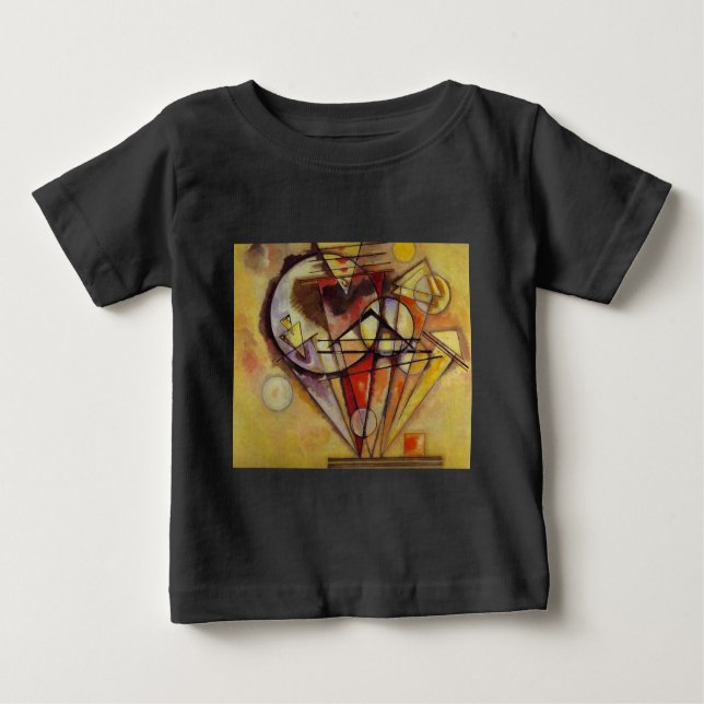 Camiseta De Bebé Círculos abstractos de Kandinsky (Anverso)