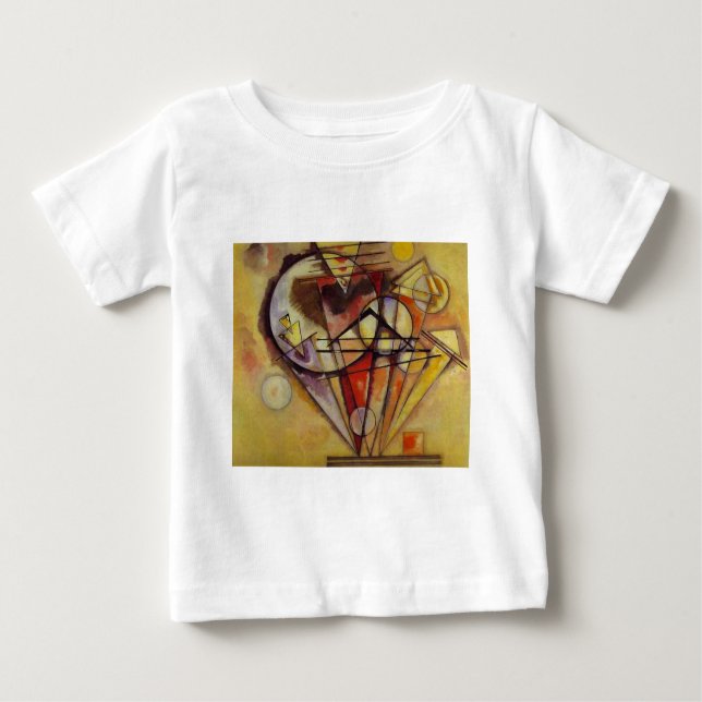 Camiseta De Bebé Círculos abstractos de Kandinsky (Anverso)