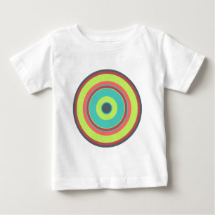 Camiseta De Bebé Círculos coloridos 04